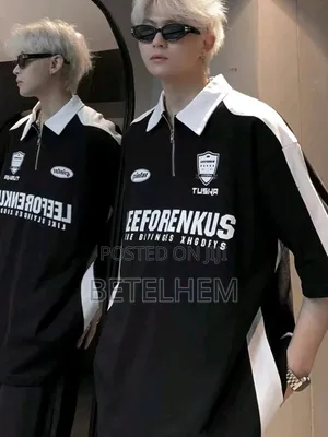 Zipper Polo Shirt