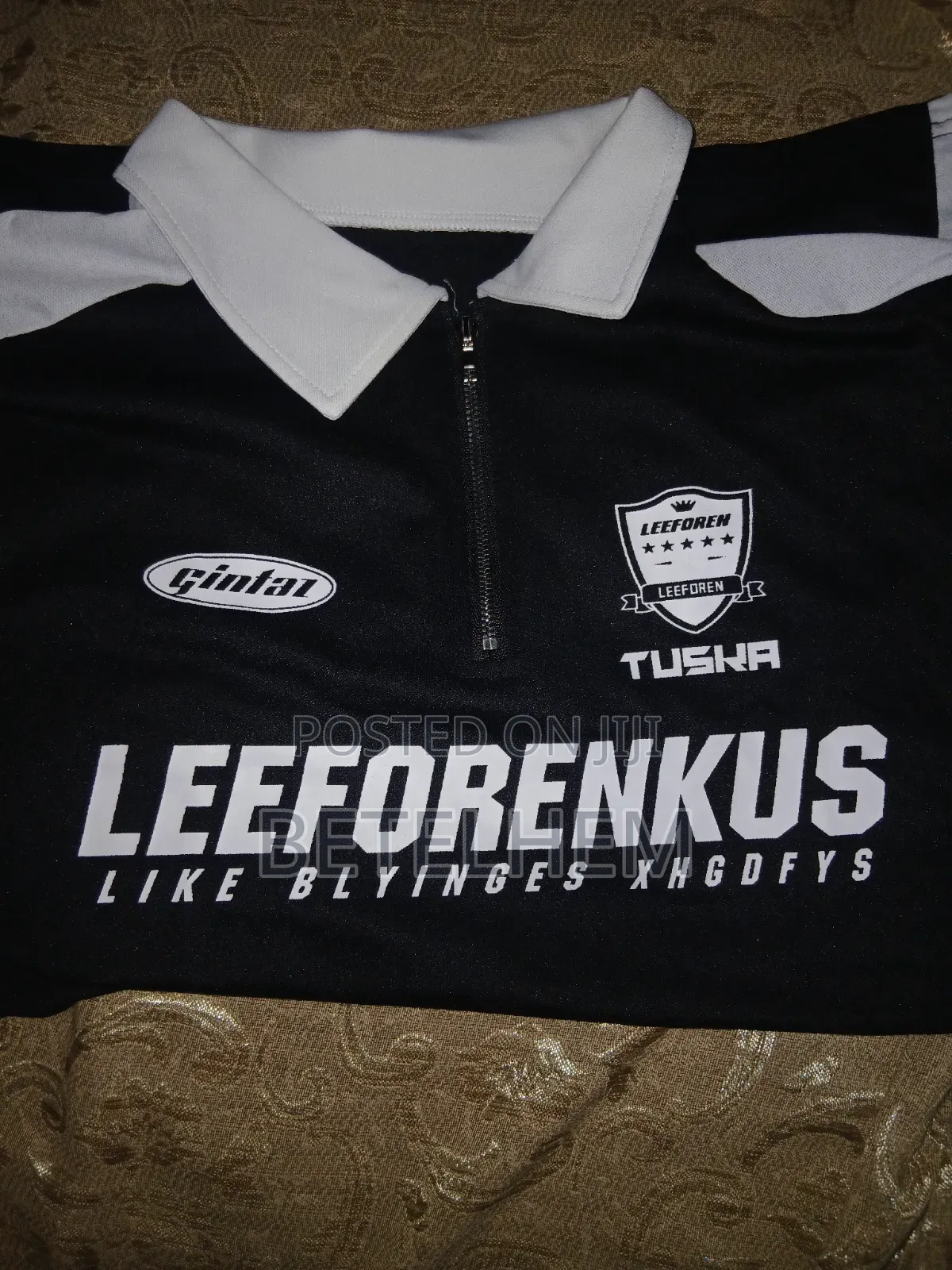 Zipper Polo Shirt