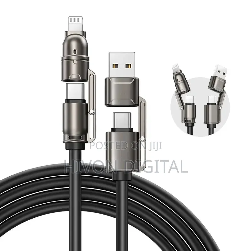Original 4 in 1 Charger and Data Cable