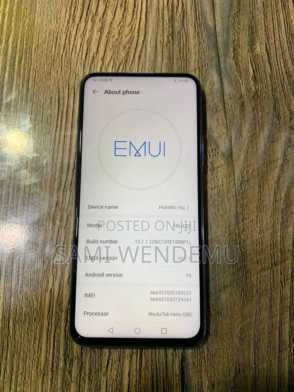 Huawei Y9 128 GB Gold