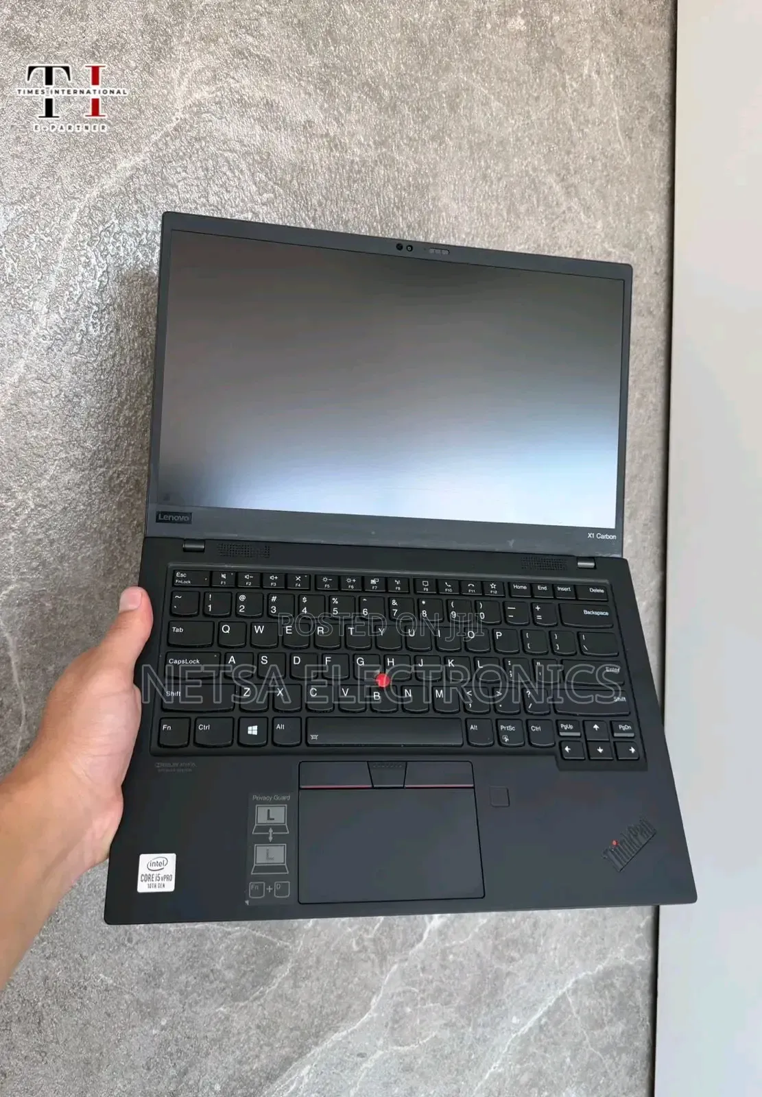 New Laptop Lenovo ThinkPad X1 Carbon 16GB Intel Core i7 SSD 512GB