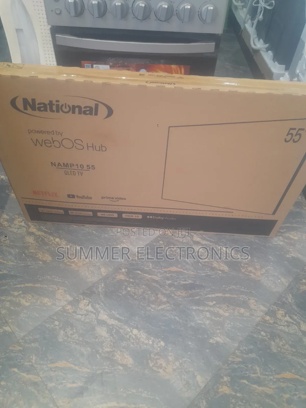 National 55" Television