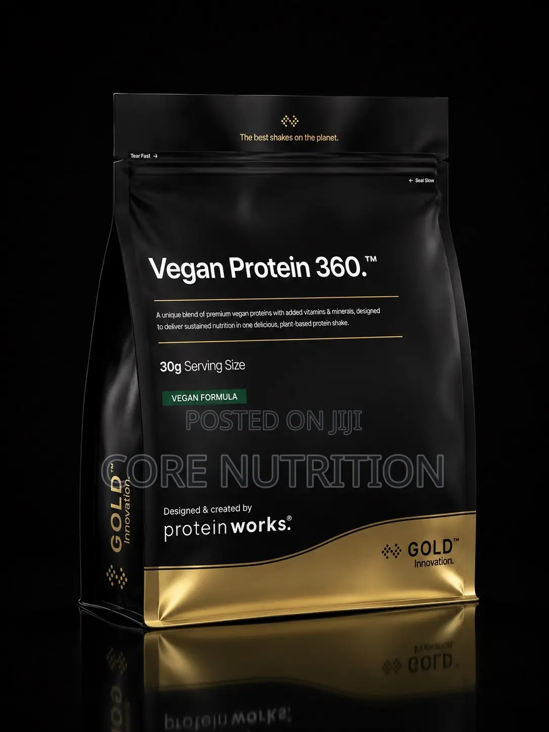 Vegan Protein Powder 500g , 30 G Per Serving