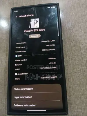 Samsung Galaxy S24 Ultra 512 GB Silver