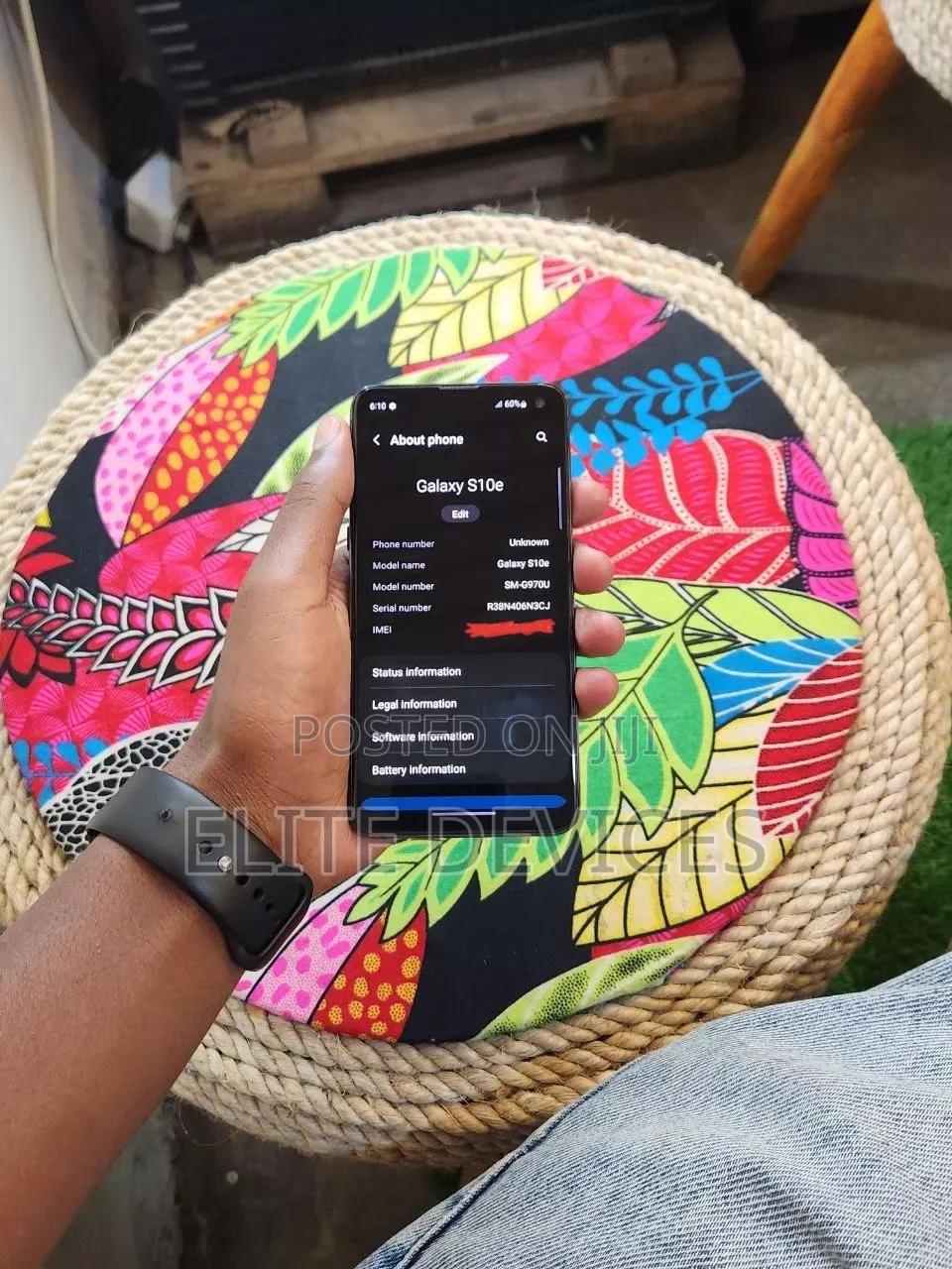 Samsung Galaxy S10e 128 GB Blue