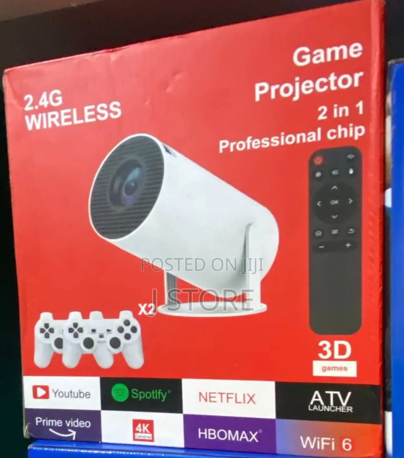 GAMING Projector 4k Resolution