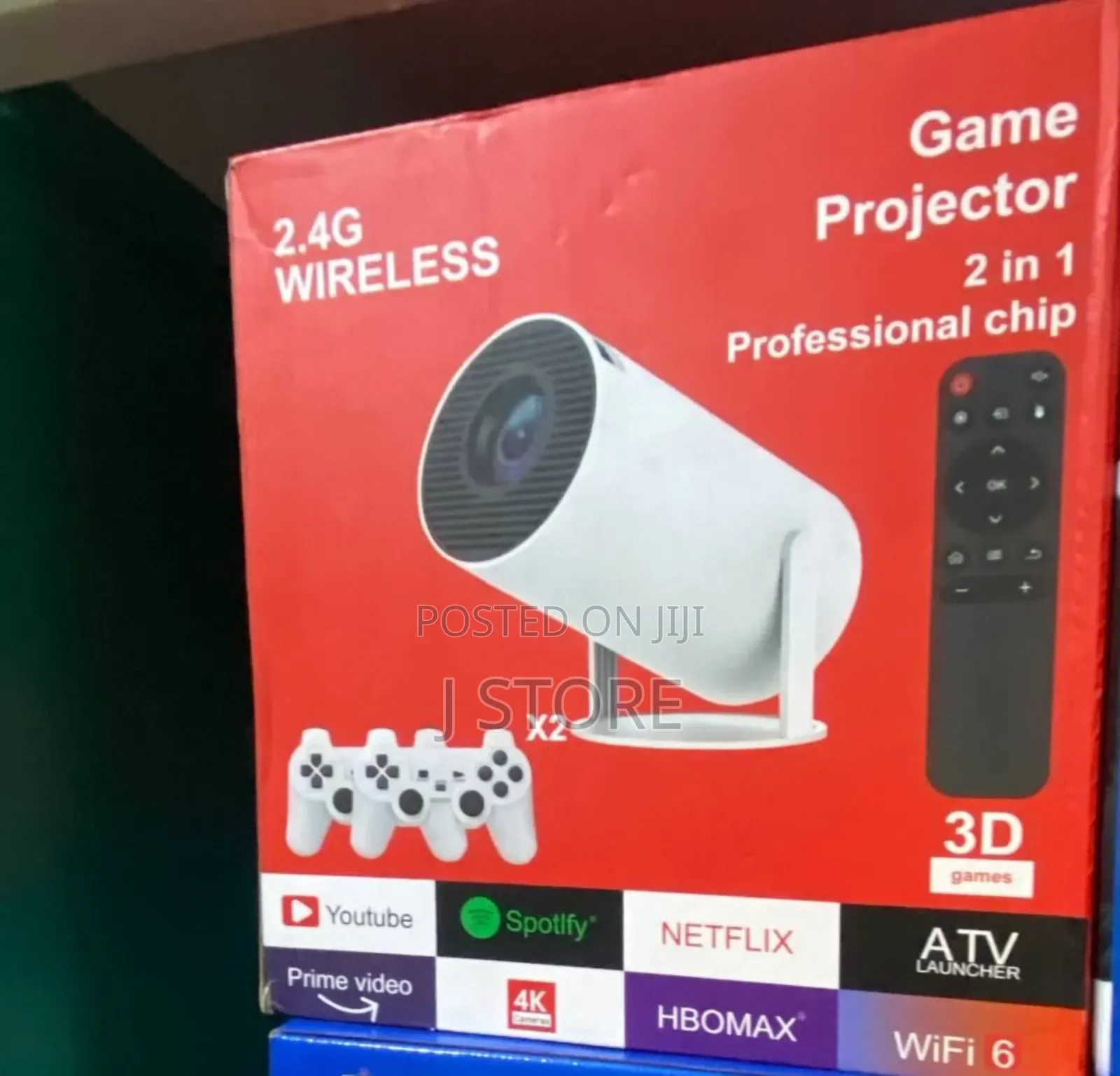 GAMING Projector 4k Resolution