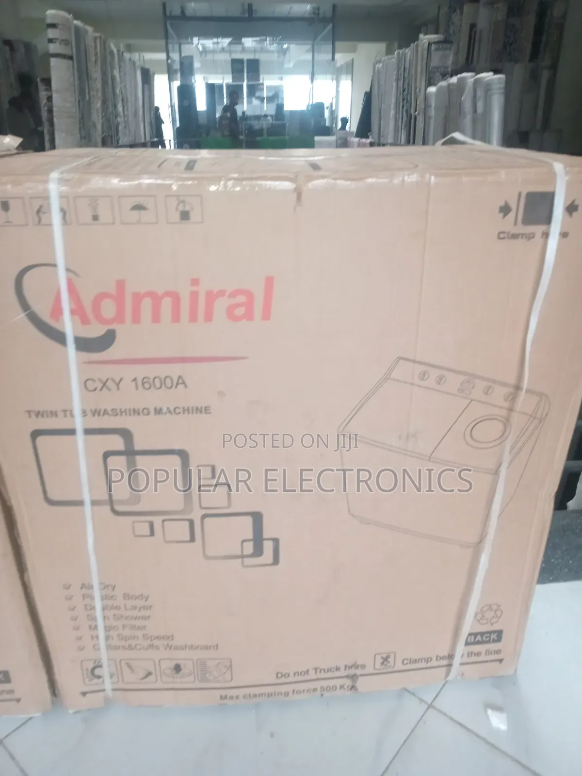 Admiral 16kg Washing Machine Manual System