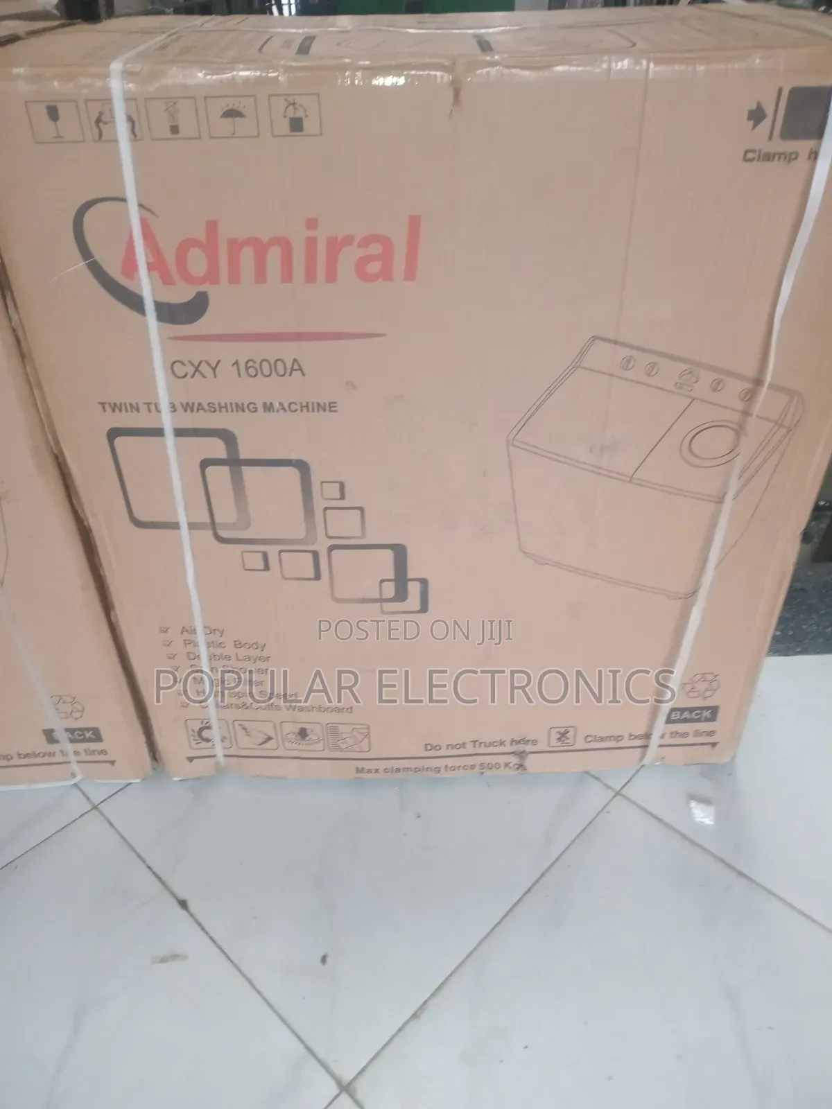 Admiral 16kg Washing Machine Manual System