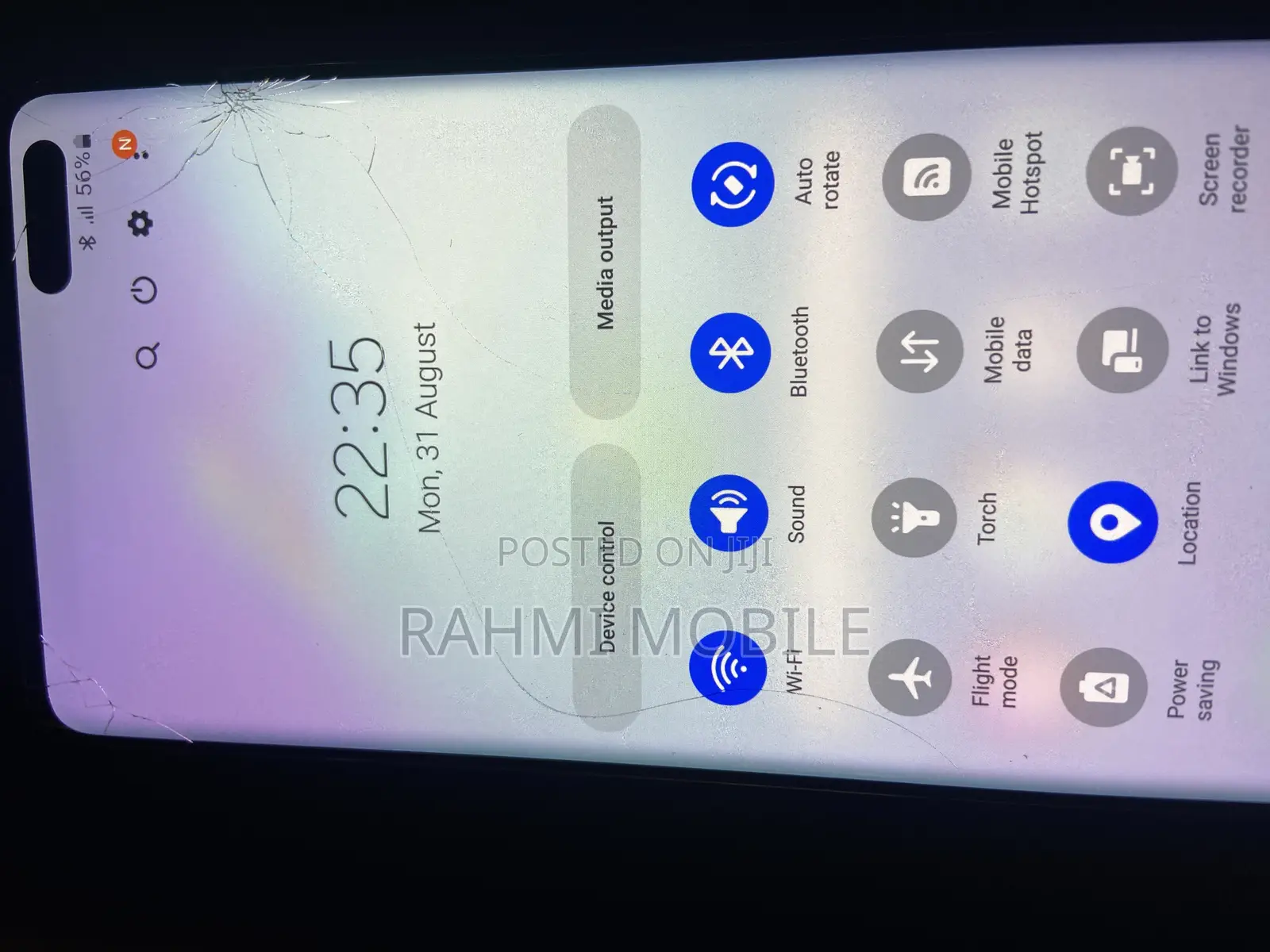 Samsung Galaxy S10 5G 256 GB Blue