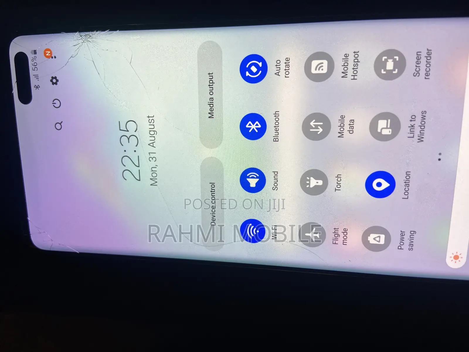 Samsung Galaxy S10 5G 256 GB Blue