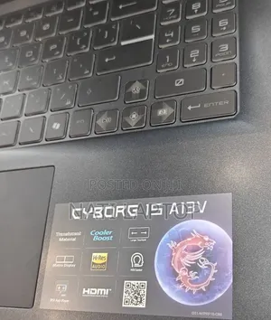 New Laptop MSI 16GB Intel Core i7 SSD 1T