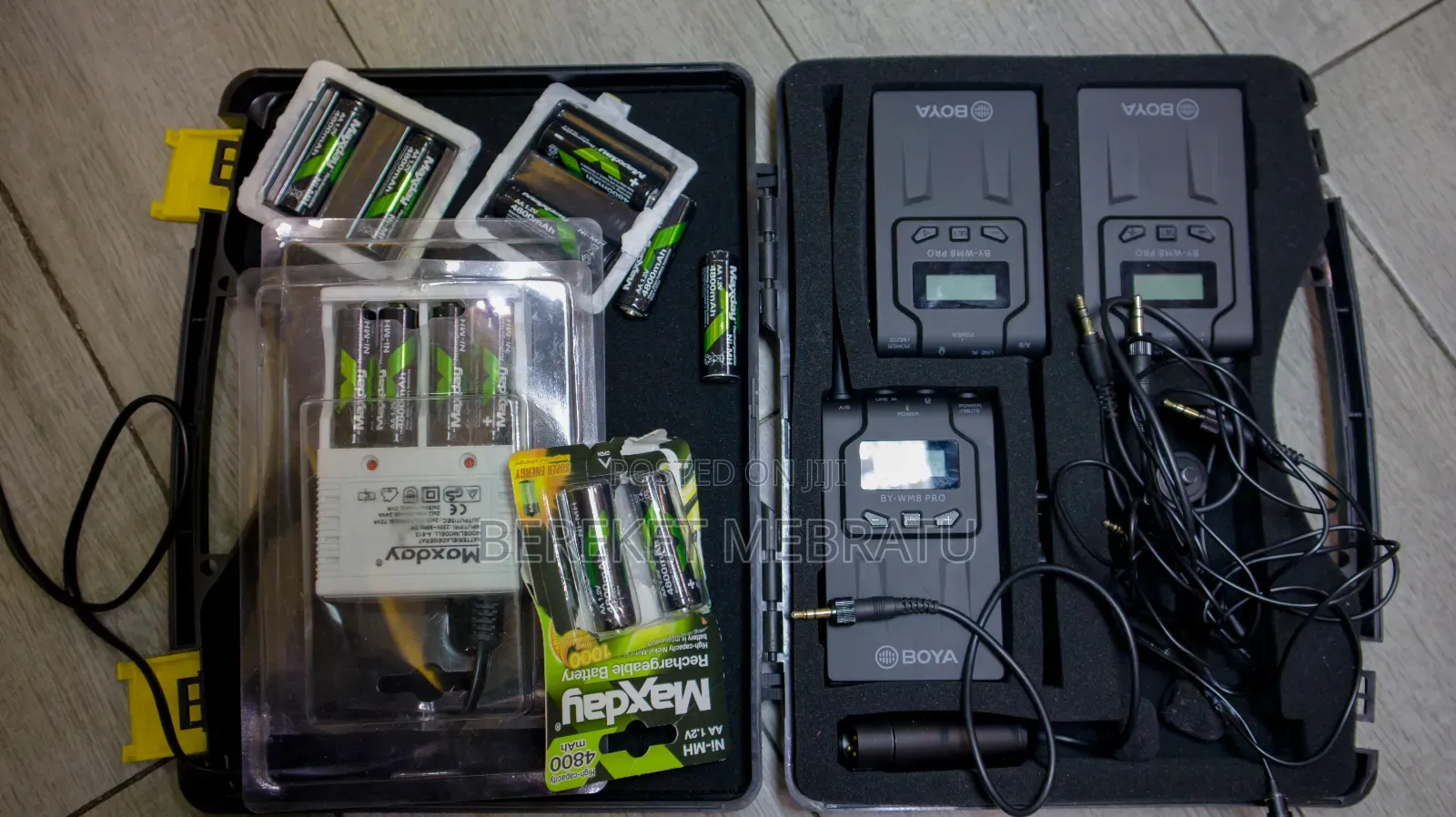 Camera With Video Production Accessories