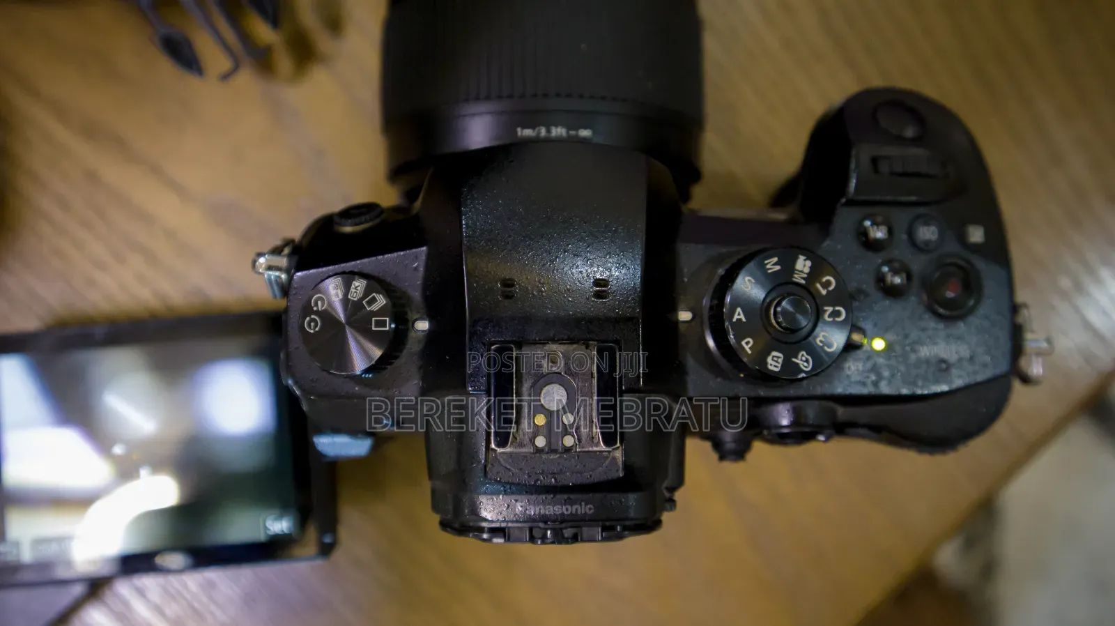Camera With Video Production Accessories