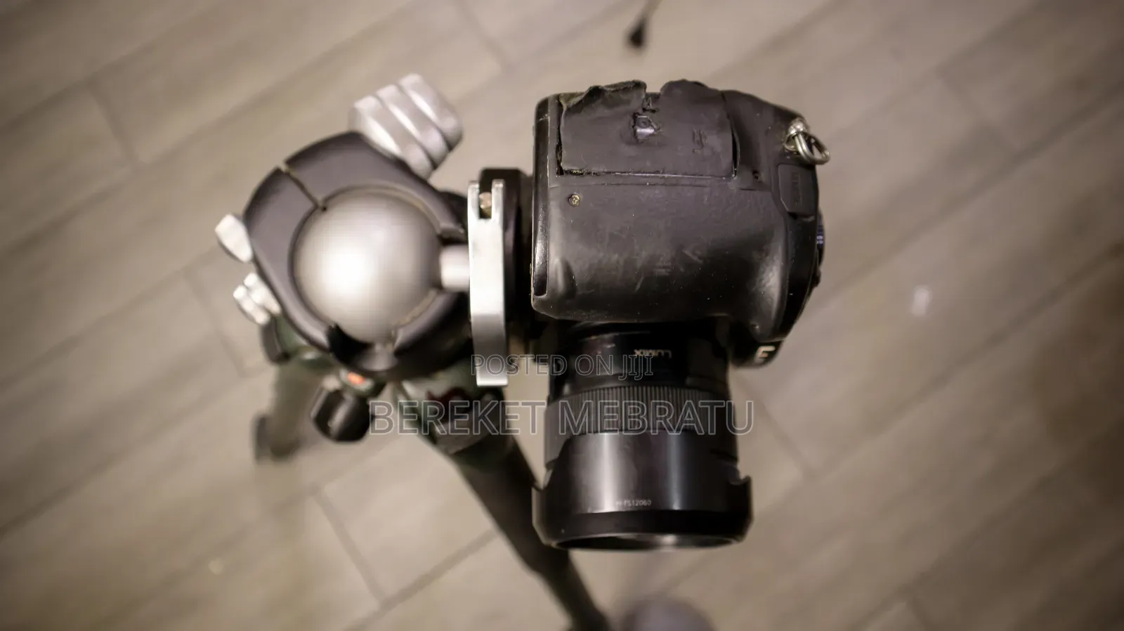 Camera With Video Production Accessories