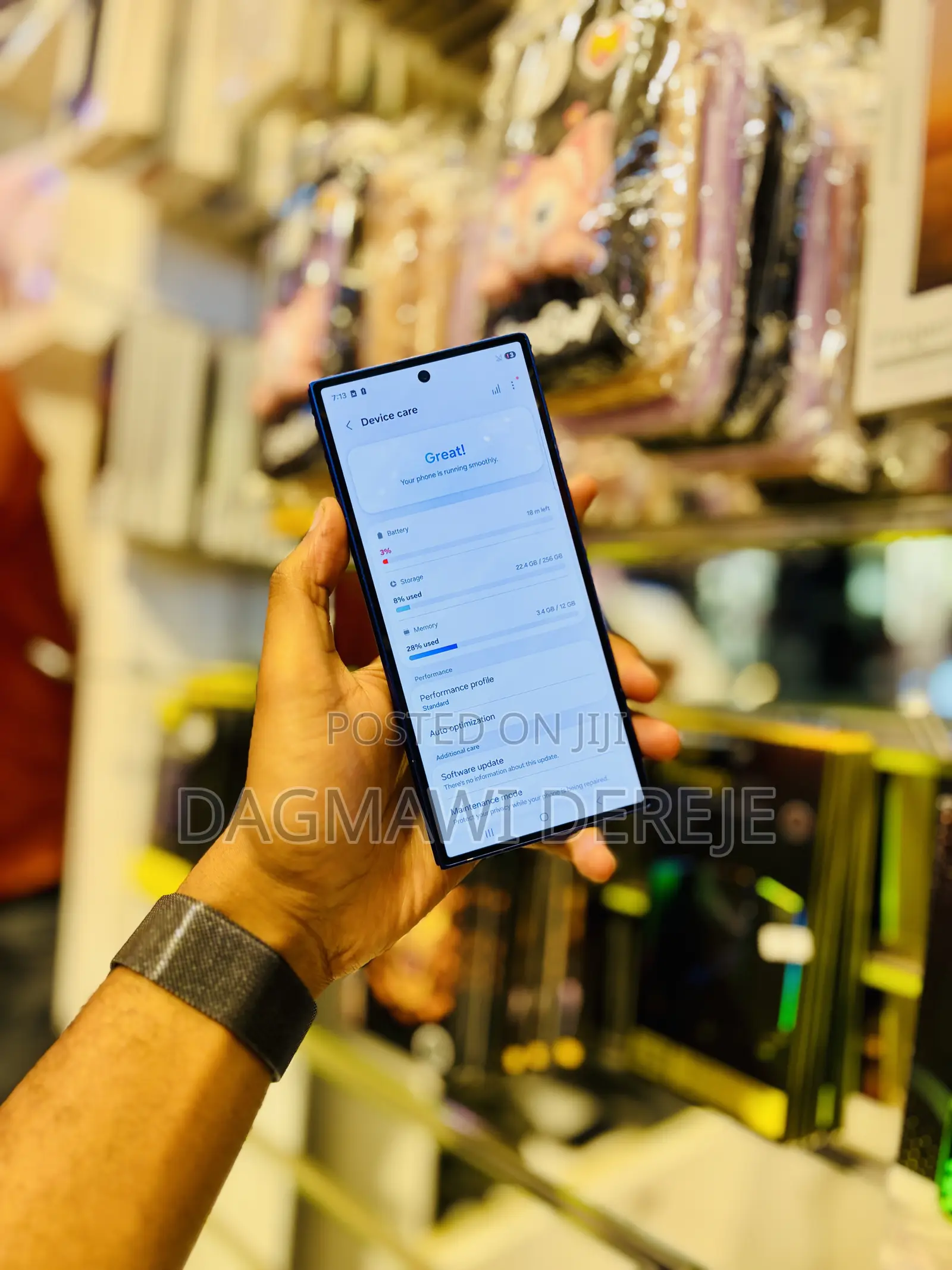 New Samsung Galaxy Z Fold7 256 GB Blue