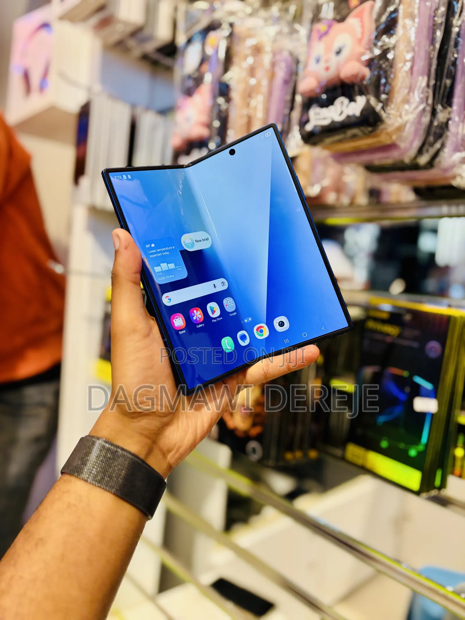 New Samsung Galaxy Z Fold7 256 GB Blue