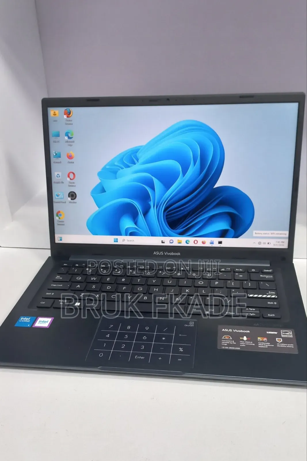 New Laptop Asus VivoBook 15 X505BA 16GB Intel Core 5 SSD 512GB