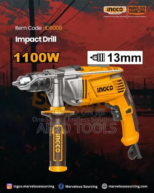 INGCO 1100W Impact Drill