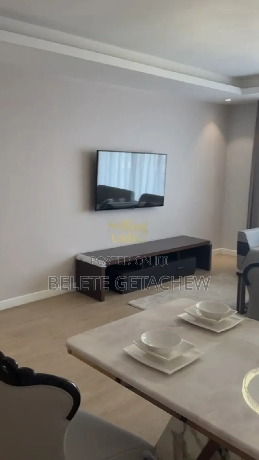 Furnished 3bdrm Apartment in Bole Alem Cinema, for sale