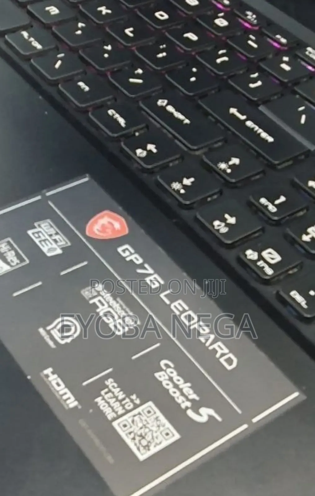 New Laptop MSI GP75 Leopard 16GB Intel Core i7 SSD 1T