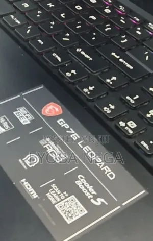 New Laptop MSI GP75 Leopard 16GB Intel Core i7 SSD 1T