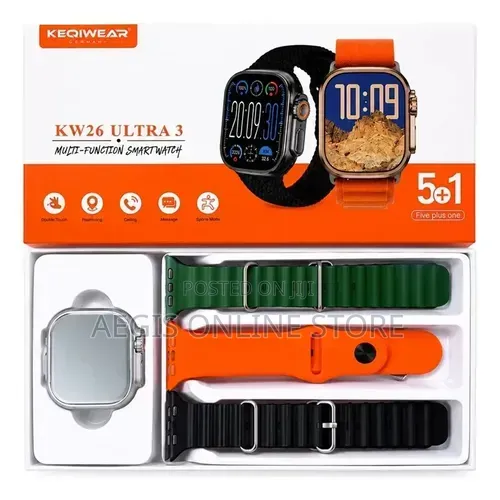 Keqiwear KW26 Ultra 3 Multi-Function Smartwatch
