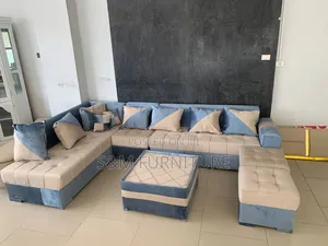 Eccentric L Shape Sofa With Simplicity. ሶፋ