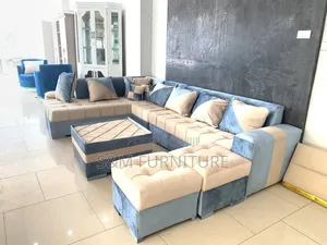 Eccentric L Shape Sofa With Simplicity. ሶፋ