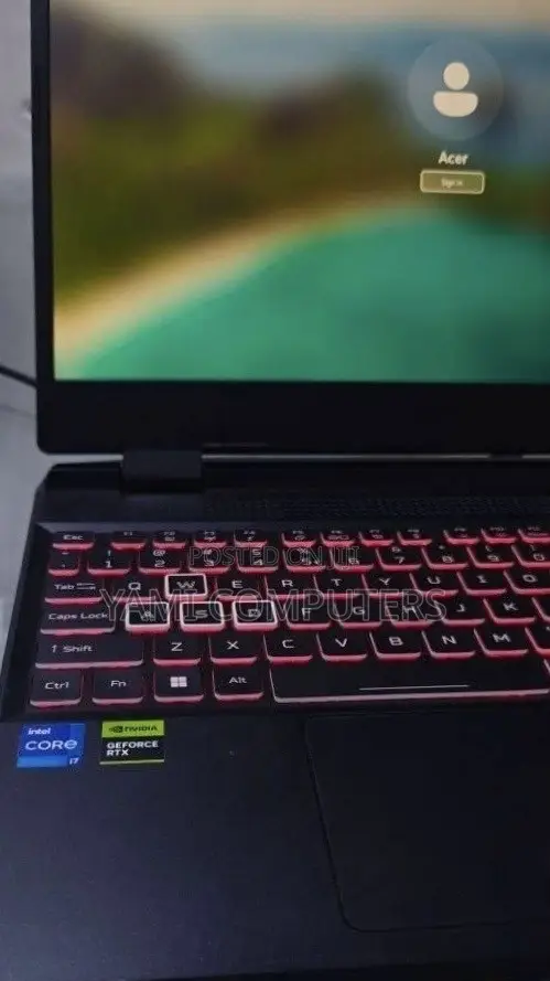 New Laptop Acer Nitro 5 16GB Intel Core i7 SSD 512GB