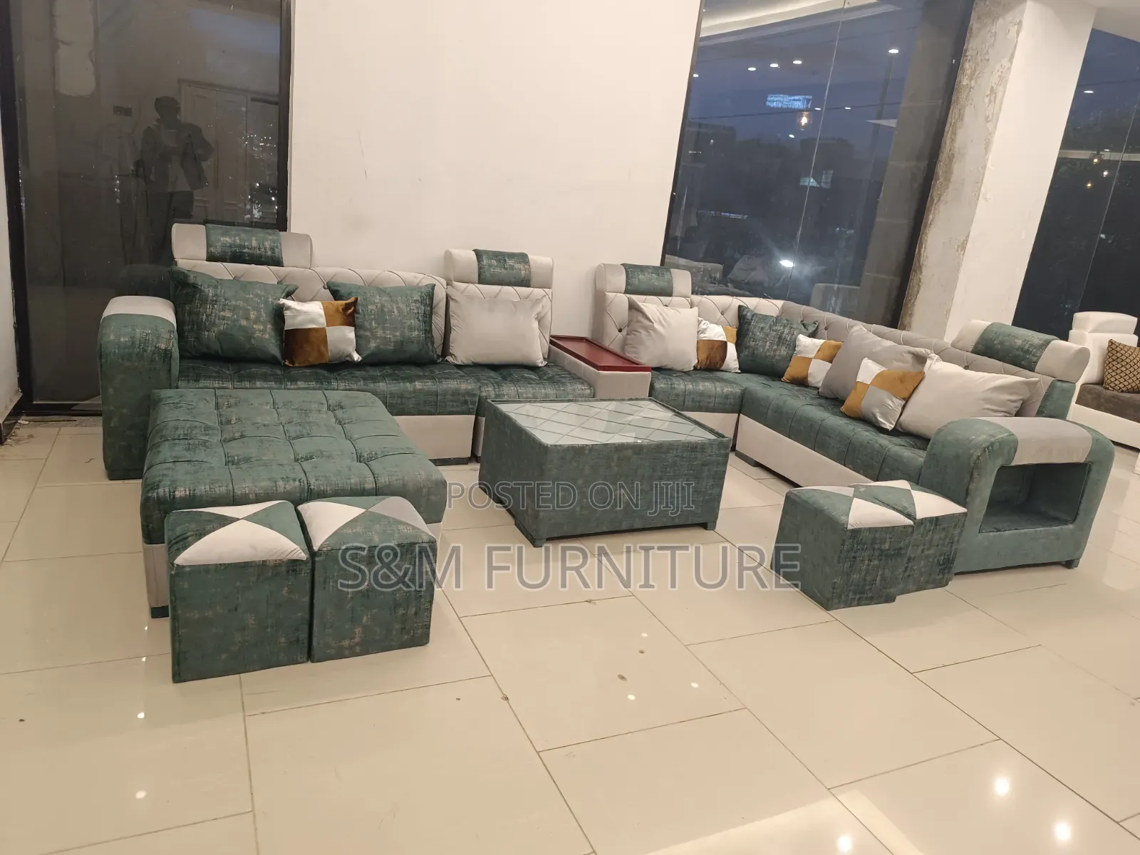Multi-Functional U Shape Sofa. ሶፋ