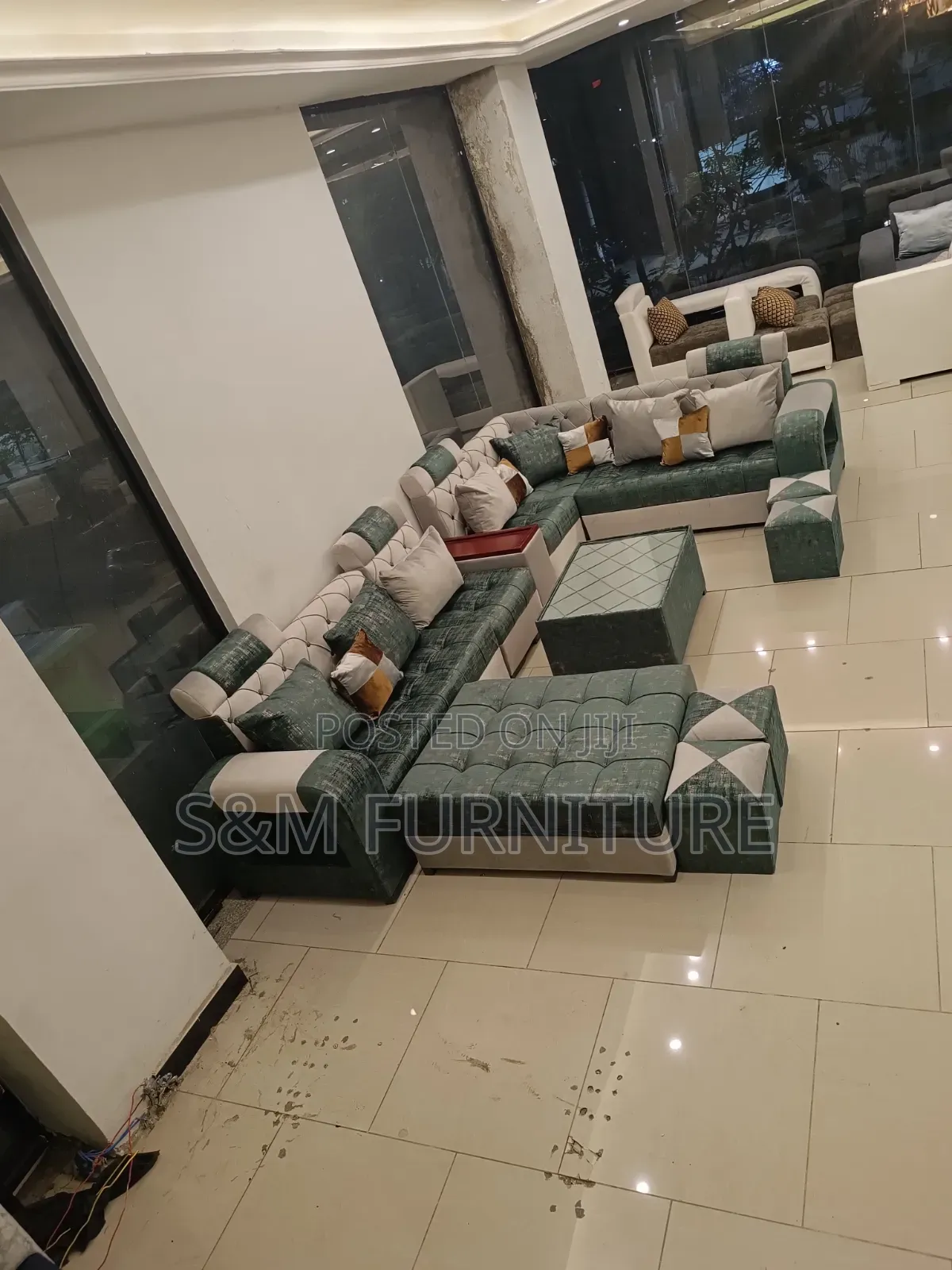 Multi-Functional U Shape Sofa. ሶፋ