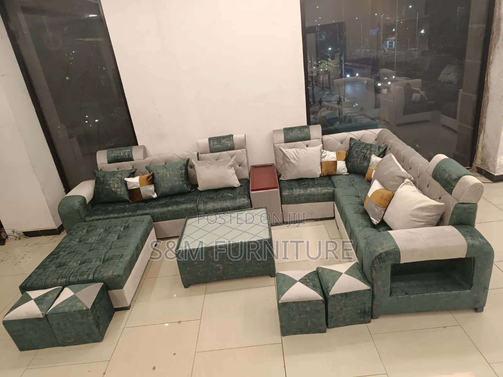 Multi-Functional U Shape Sofa. ሶፋ
