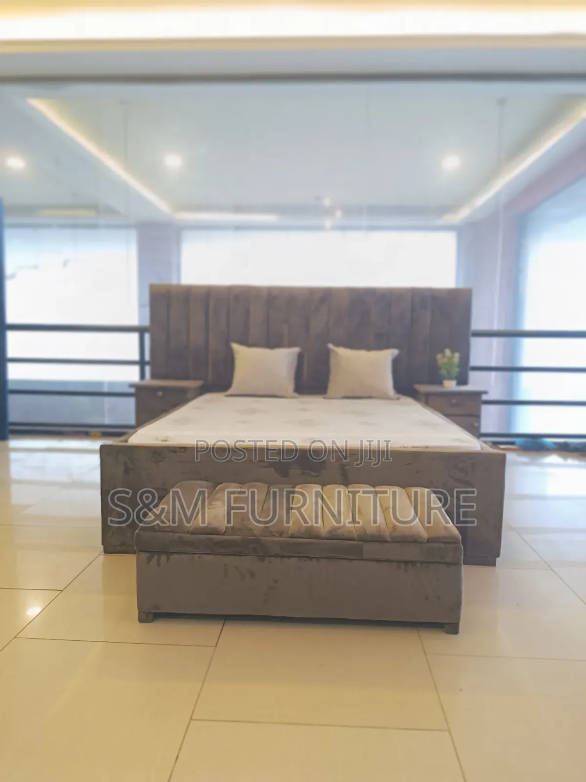 Viable 1.50 Meter Bed With Storage. አልጋ