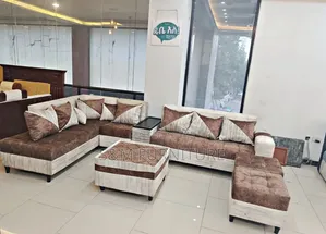 Stunning L Shape Sofa With Premium Quality. ሶፋ
