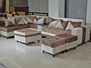 Stunning L Shape Sofa With Premium Quality. ሶፋ