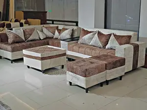 Stunning L Shape Sofa With Premium Quality. ሶፋ