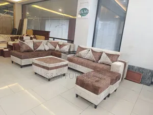 Stunning L Shape Sofa With Premium Quality. ሶፋ