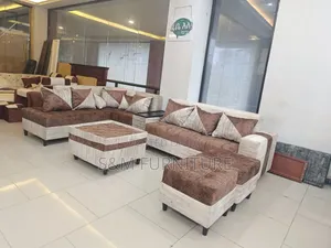 Stunning L Shape Sofa With Premium Quality. ሶፋ