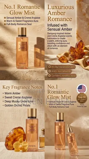 Victoria’s Secret Amber Romance Fragrance Mist