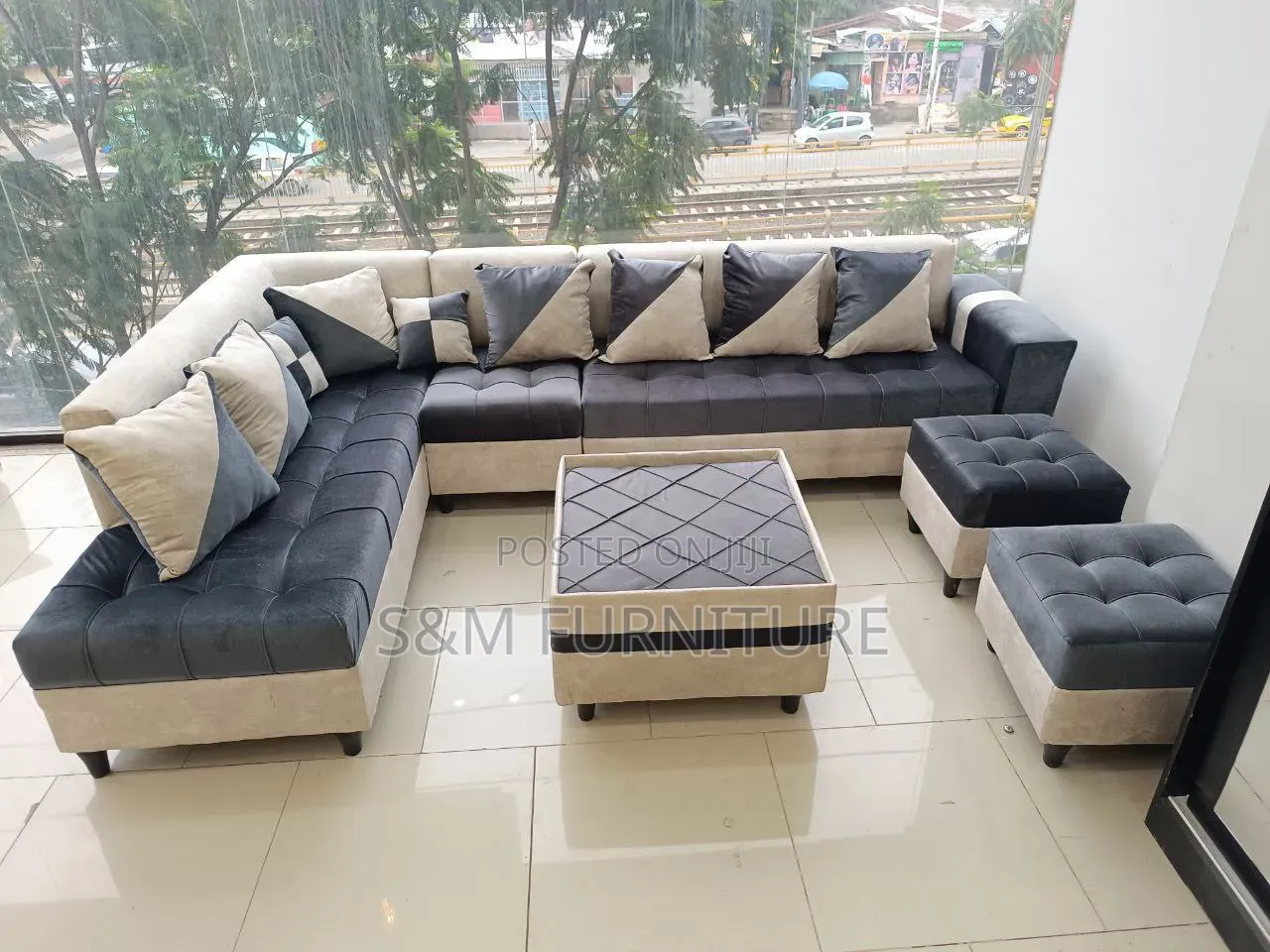 Supercool L Shape Sofa. ሶፋ
