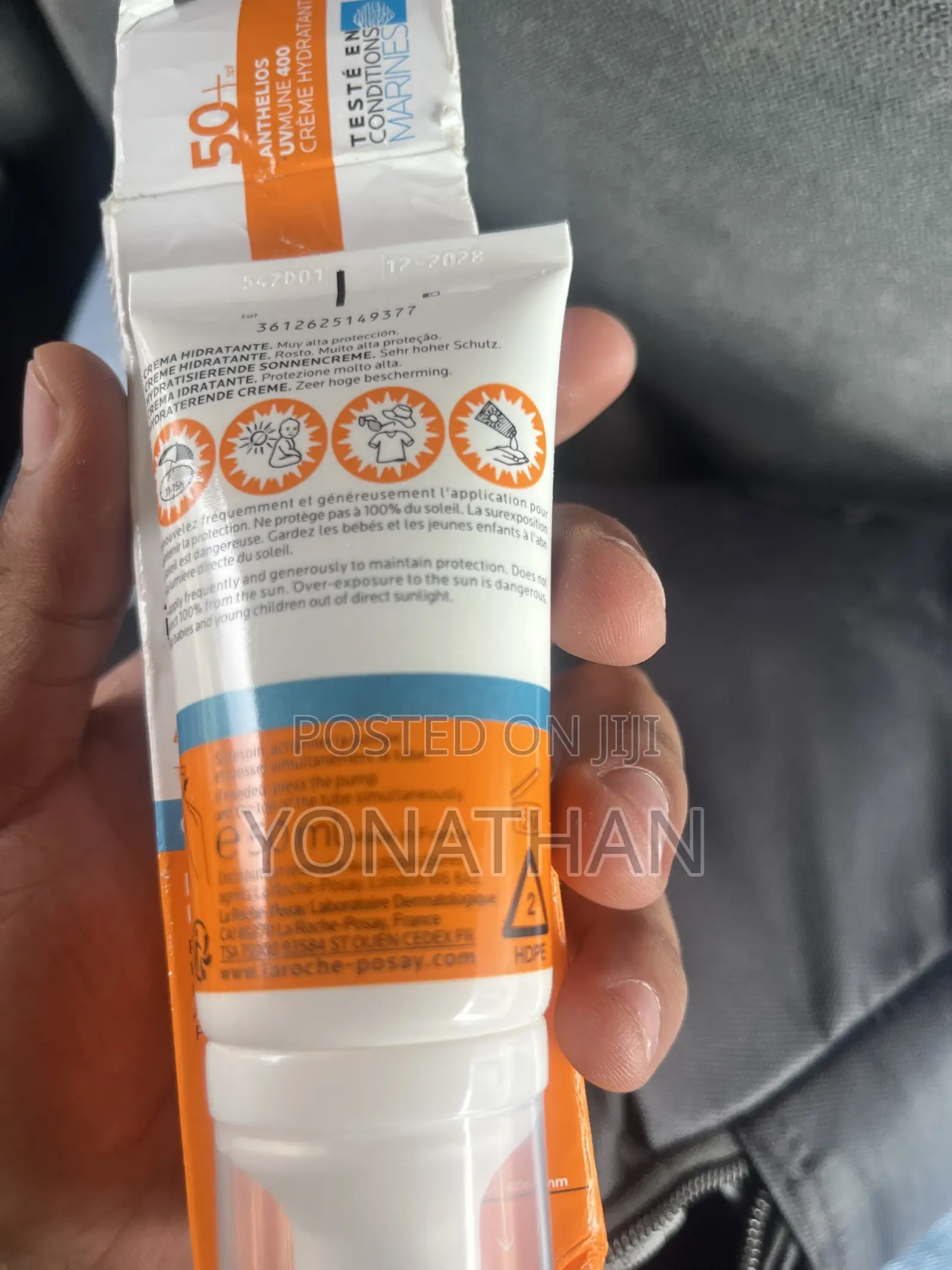 La Roche-Posay Crème Hydratante SPF 50+ ☀️💧