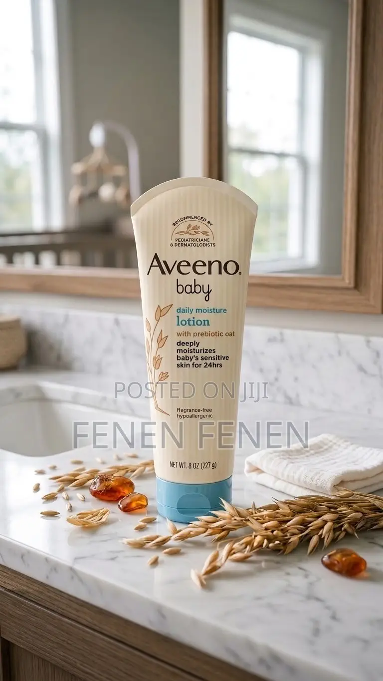 Aveeno Baby Daily Moisture Lotion With Prebiotic Oat
