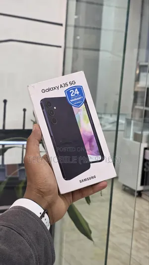 New Samsung Galaxy A35 128 GB Black