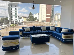 Funky 9 Seater L Shape Sofa Set. ሶፋ