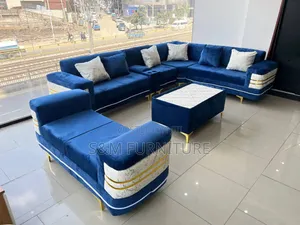 Funky 9 Seater L Shape Sofa Set. ሶፋ