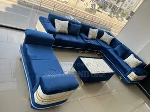 Funky 9 Seater L Shape Sofa Set. ሶፋ