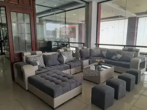 Ritzy U Shape Sofa With Functionality. ሶፋ