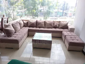 Radiant L Shape Sofa. ሶፋ