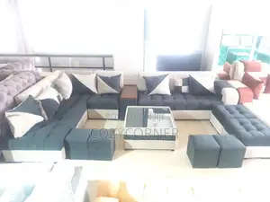 Affable L Shape Sofa. ሶፋ